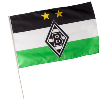 Borussia Mönchengladbach - Stockfahne 40x60cm
